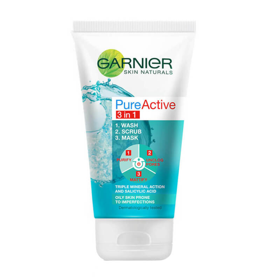 garnier pureactive - 3 in 1