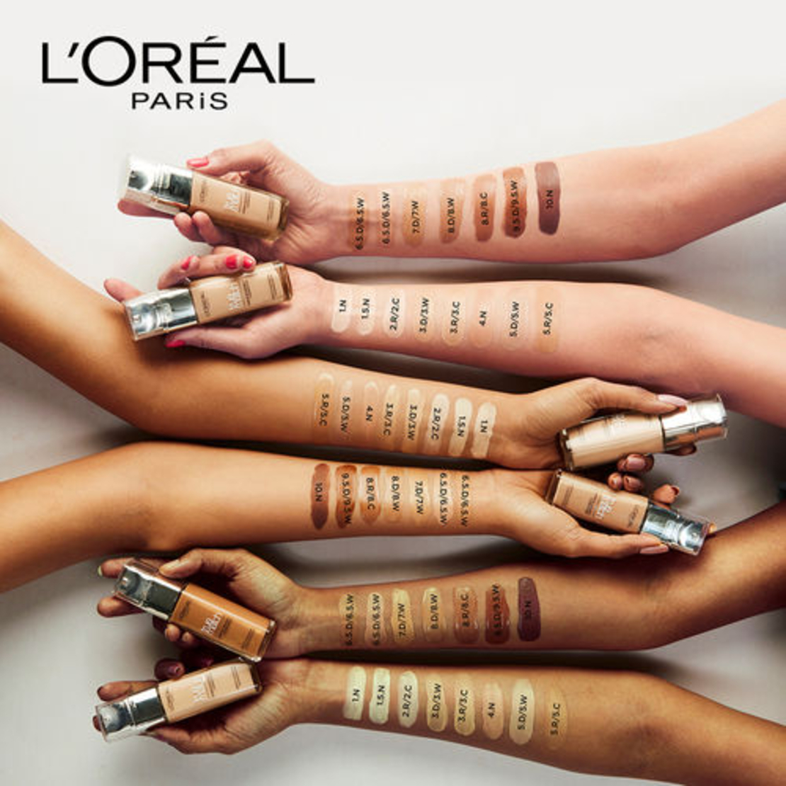 loreal paris truematch foundation-6n
