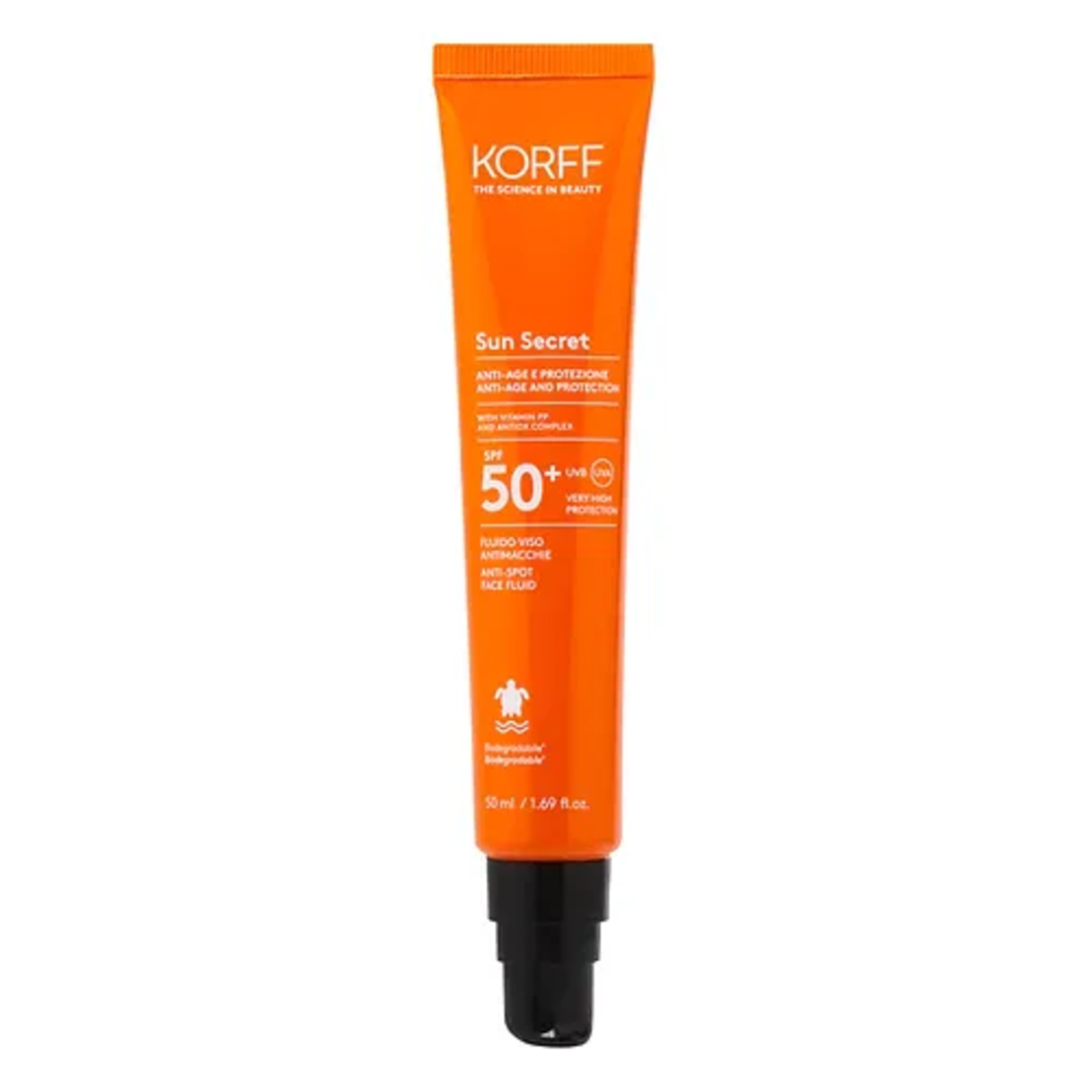 SUN SECRET ANTI-SPOT FACE FLUID SPF 50+