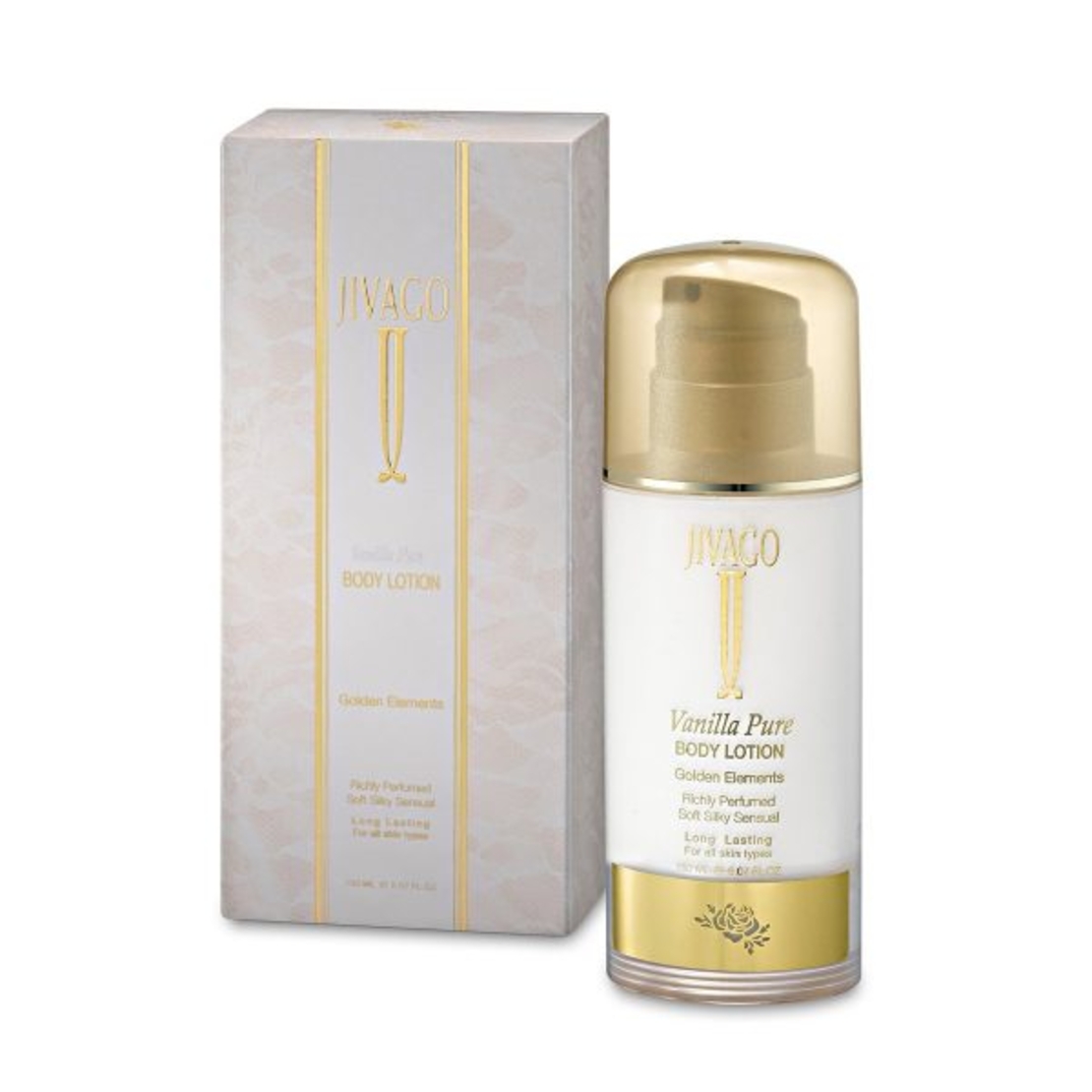 jivago vanilla pure body lotion