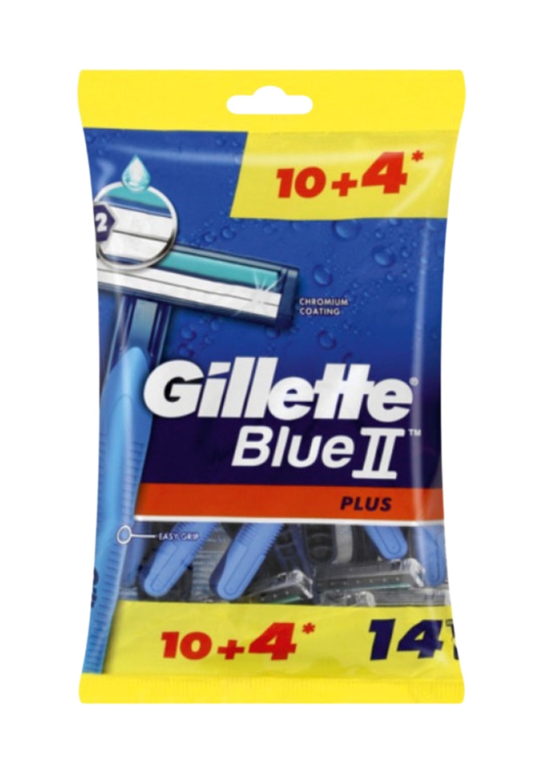 gillette blue ii plus 10+4