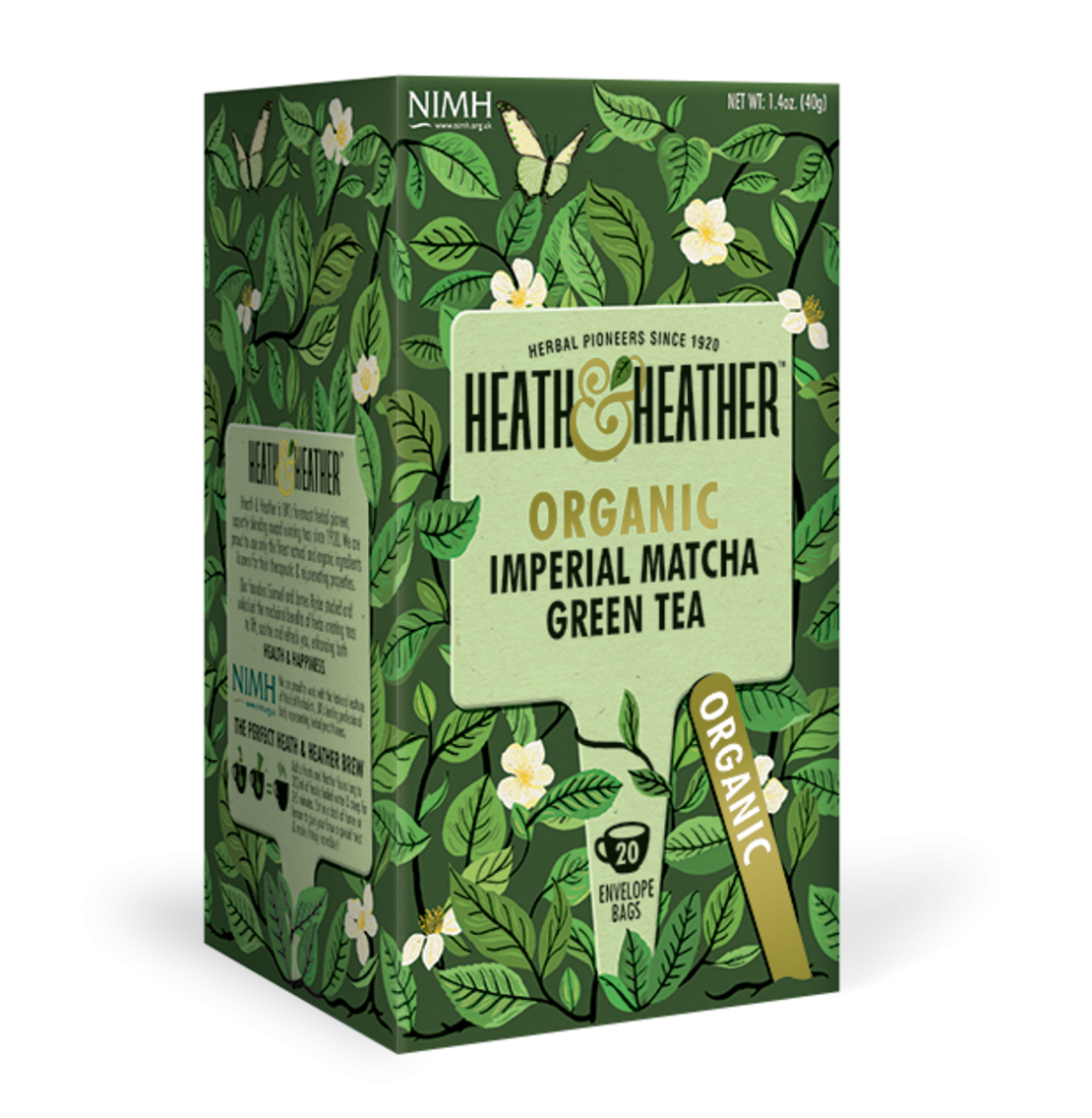 Heath & Heather Organic Imperial Matcha Green Tea