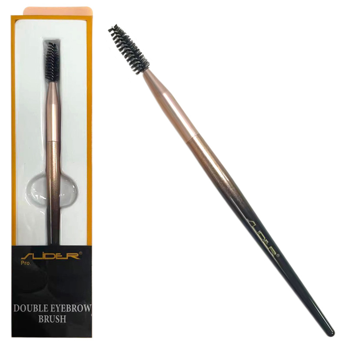 slider double eyebrow brush