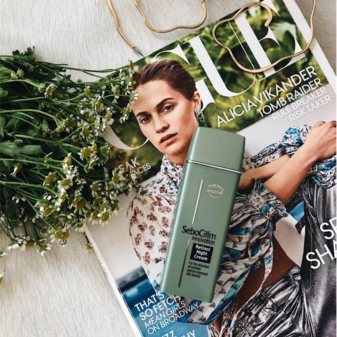 sebocalm retinol night cream