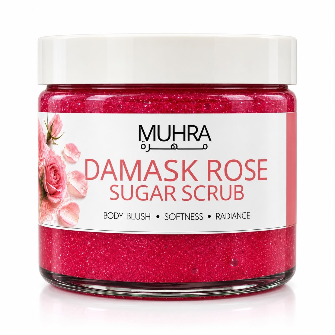 MUHRA-DAMASK ROSE SUGAR SCRUB