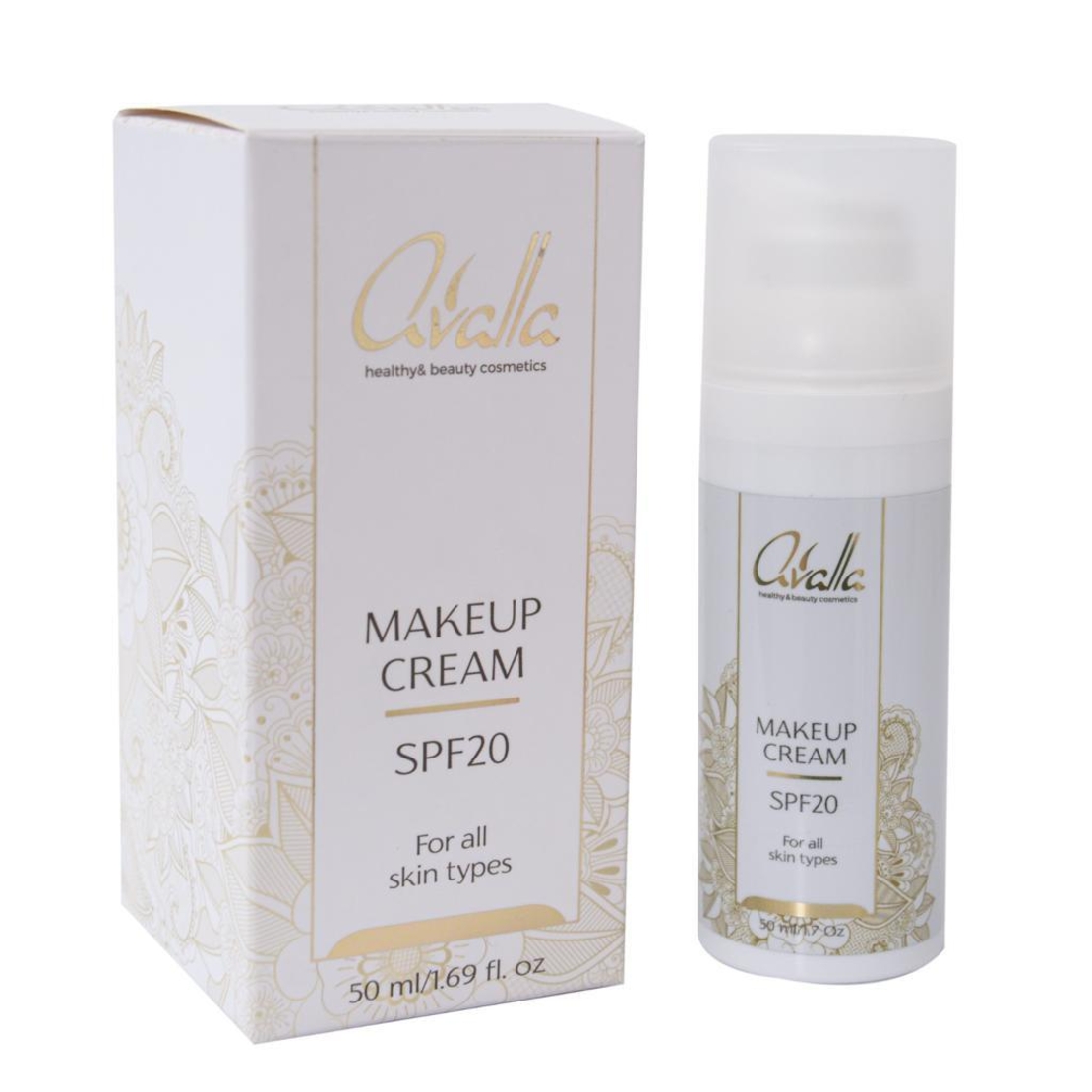 avalla makeup cream spf20