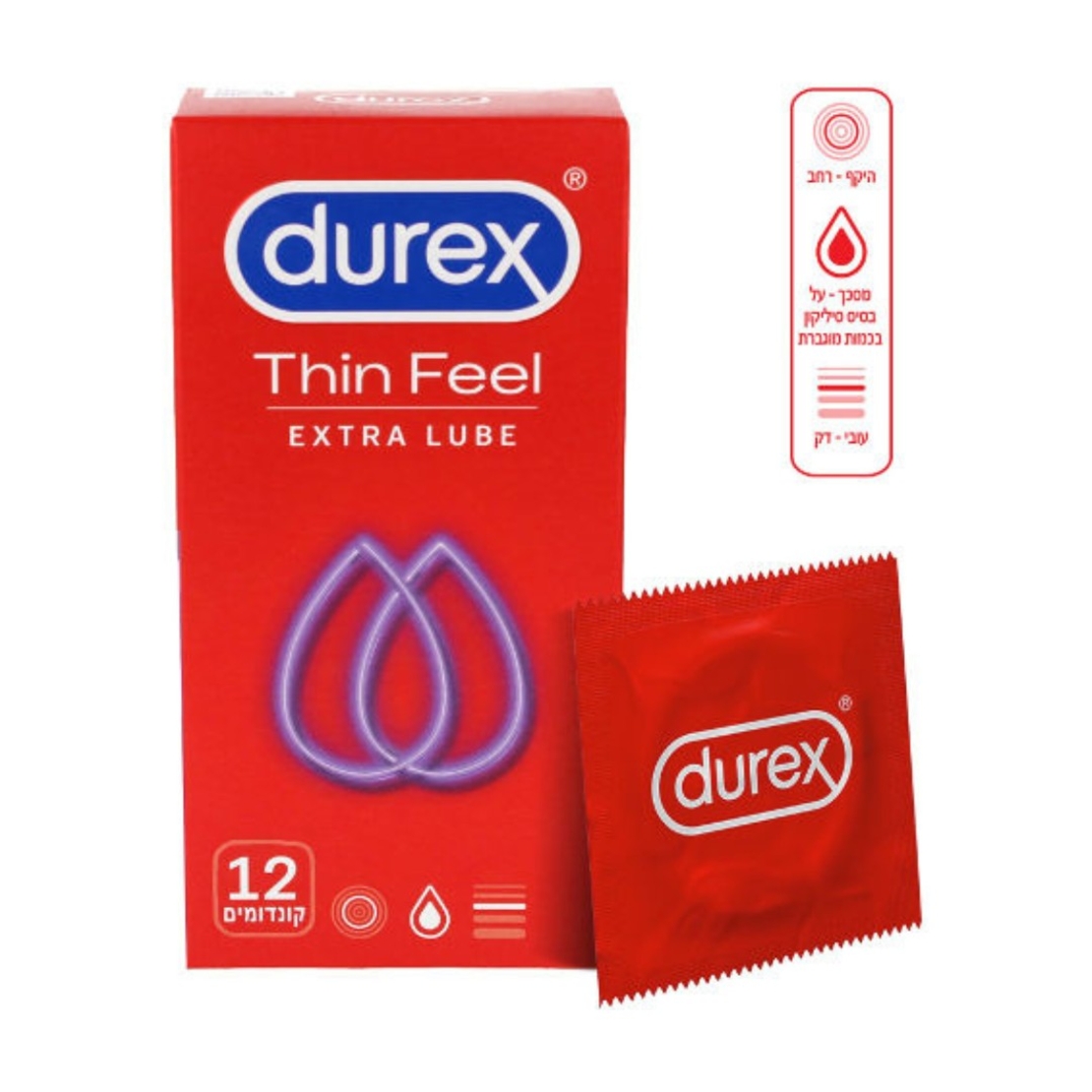 durex-thin feel extra lube