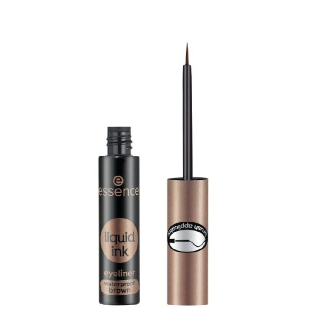essence liquid ink eyeliner brown