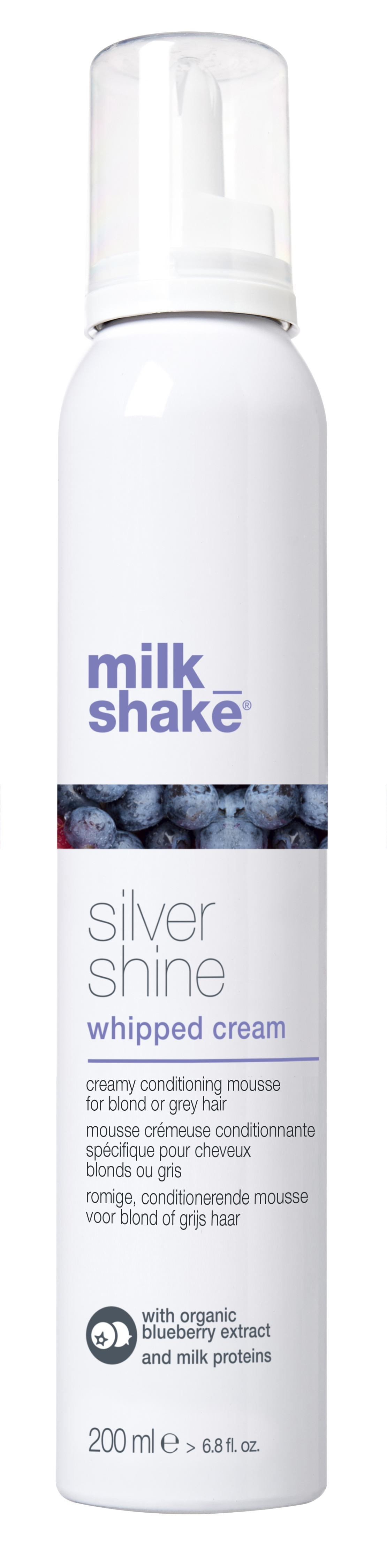 cream whipped shine silver מילקשייק מוס סילבר מרכך קרמי למראה שיער זוהר