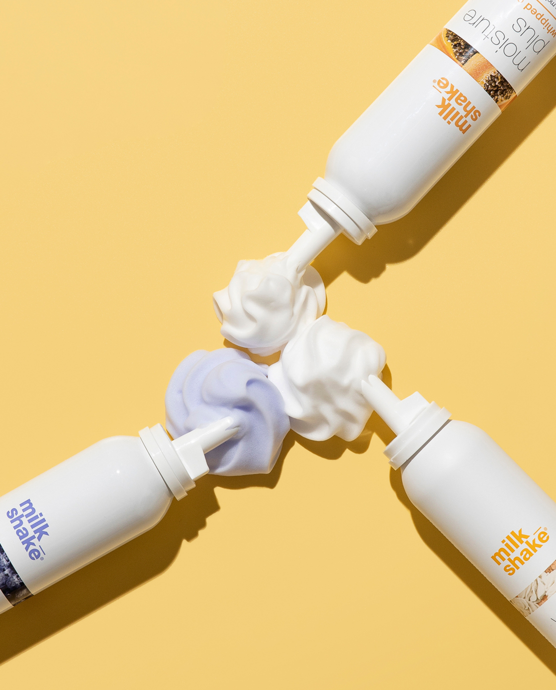 cream whipped מילקשייק מוס קרמי מגן ומרכך לכל סוגי השיער