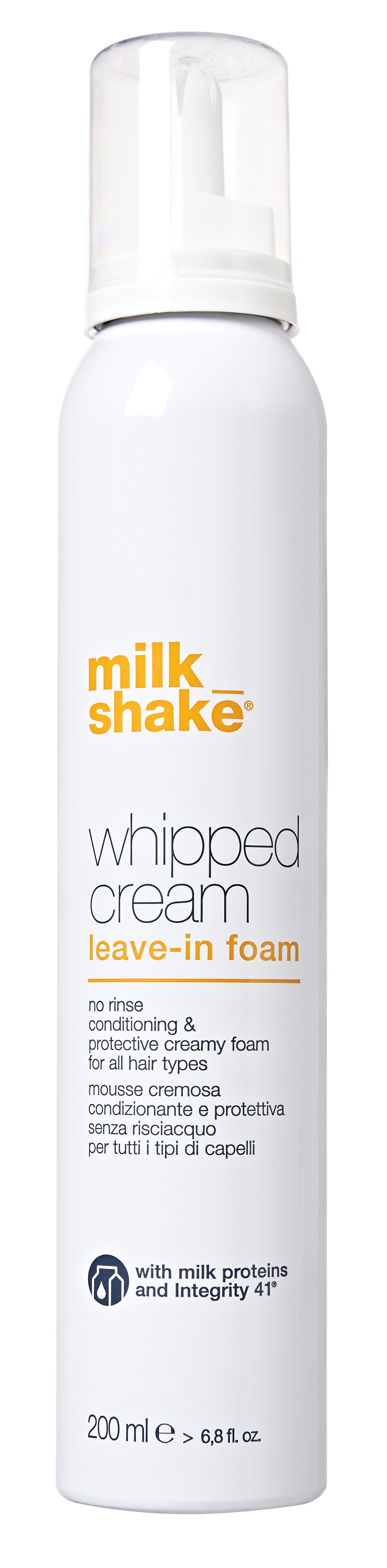 cream whipped מילקשייק מוס קרמי מגן ומרכך לכל סוגי השיער
