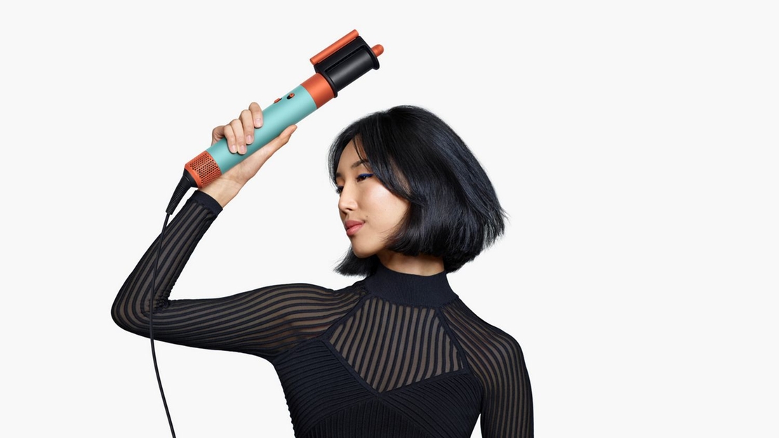 מעצב שיער ™Dyson Airwrap i.d בצבע טורקיז טופז Straight+Wavy