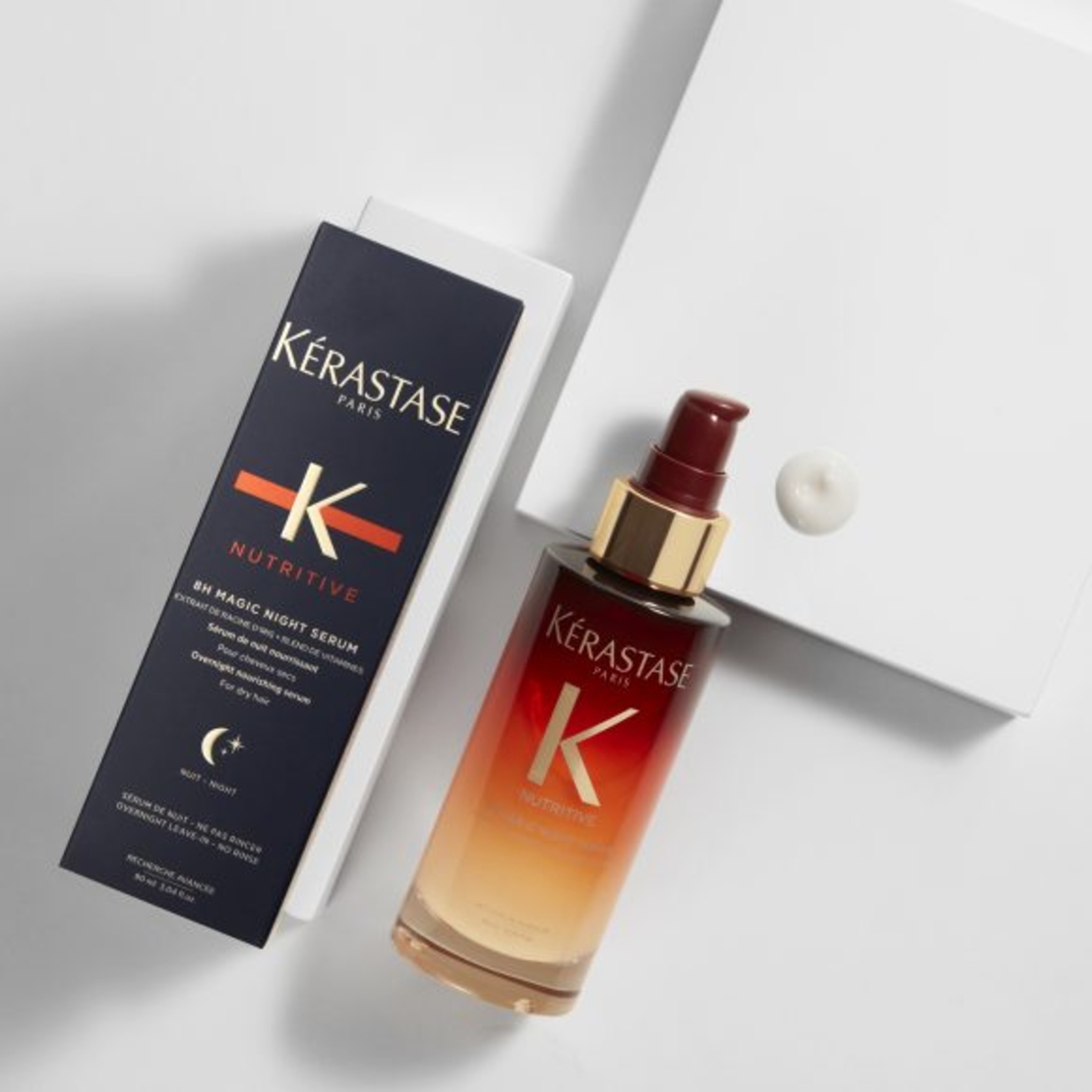 סרום לילה הזנה לשיער יבש מאד Nutritive 8H Magic Night Serum