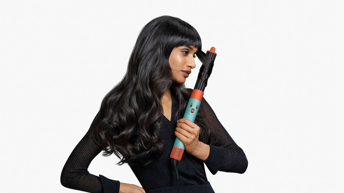 מעצב שיער ™Dyson Airwrap i.d בצבע טורקיז טופז Straight+Wavy
