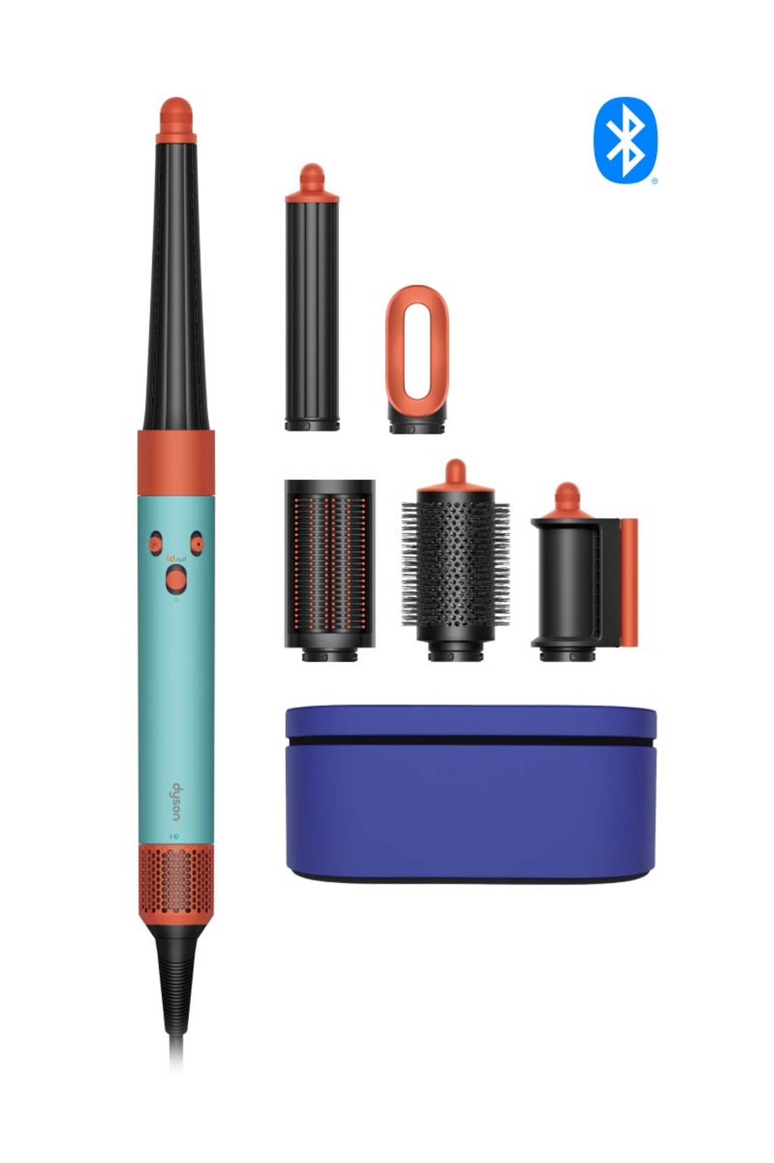 מעצב שיער ™Dyson Airwrap i.d בצבע טורקיז טופז Straight+Wavy