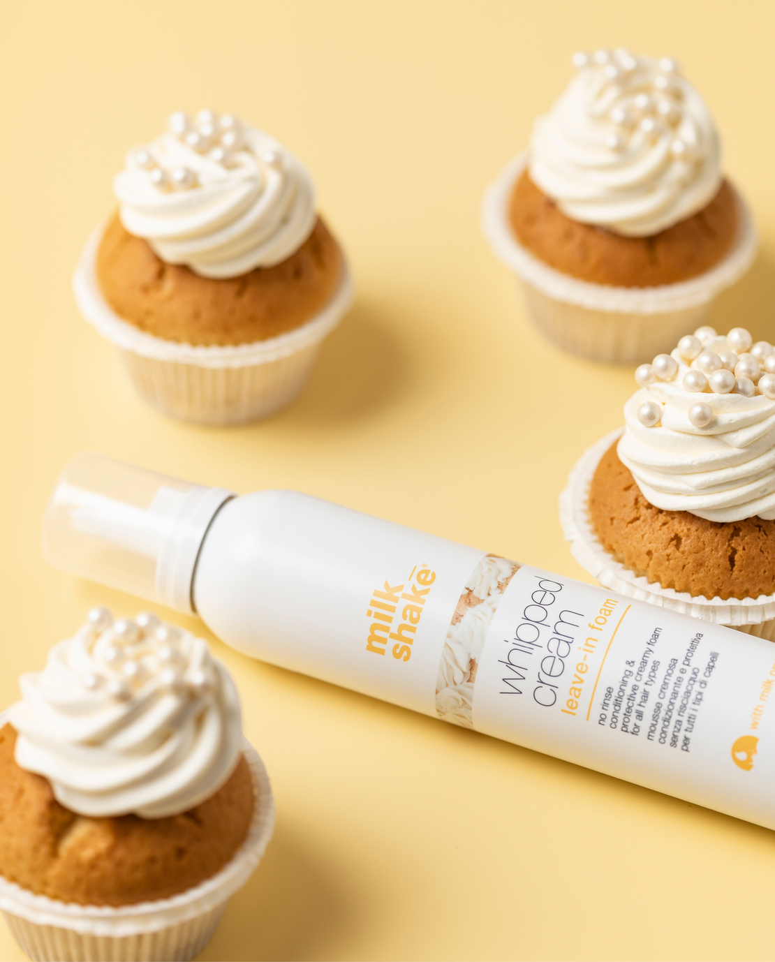 cream whipped מילקשייק מוס קרמי מגן ומרכך לכל סוגי השיער