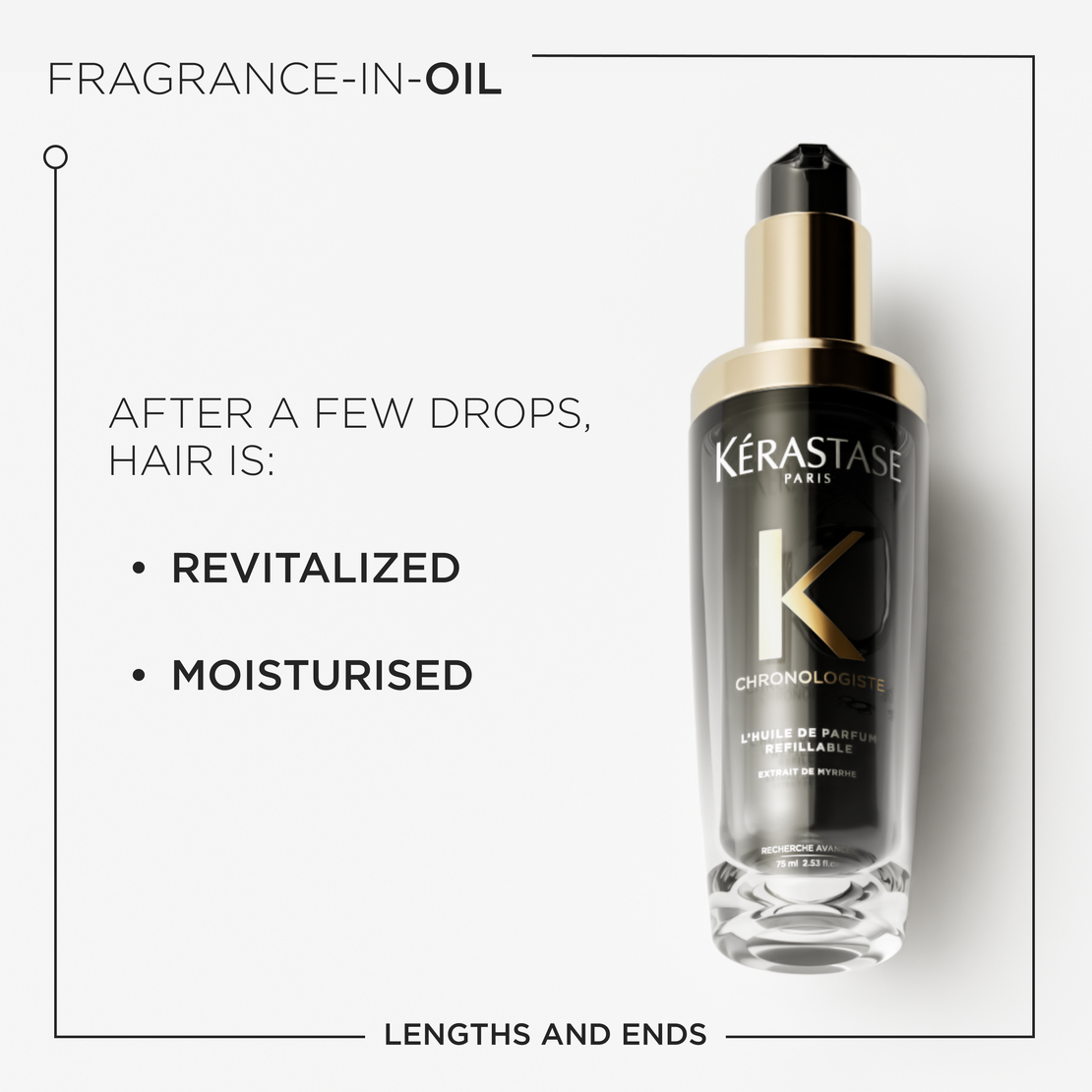 CHRONOLOGISTE HUILE DE PARFUM REFILLABLE שמן בושם לשיער כרונולוג'יסט