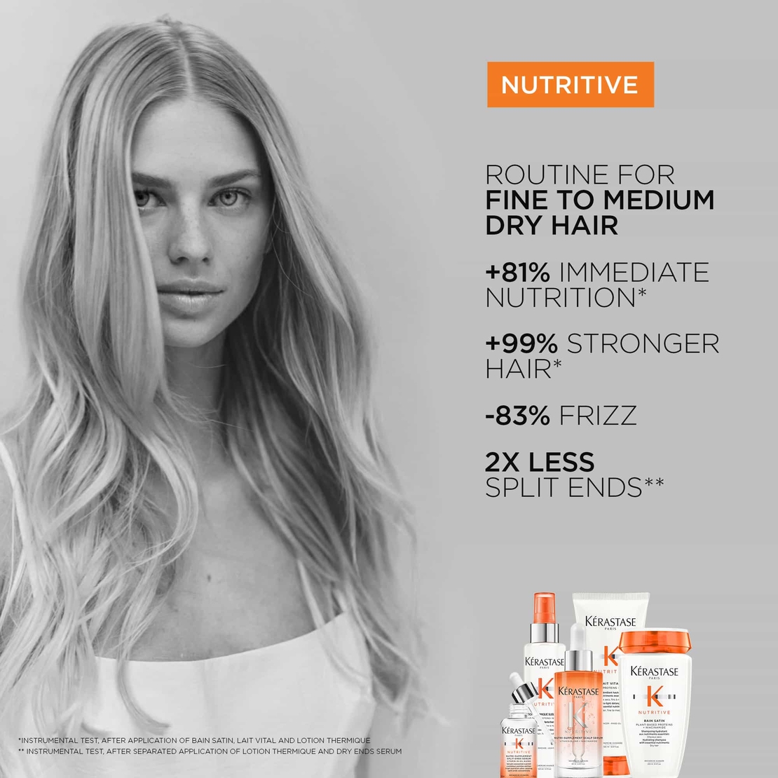 שמפו בן סטן לשיער יבש Nutritive BAIN SATIN