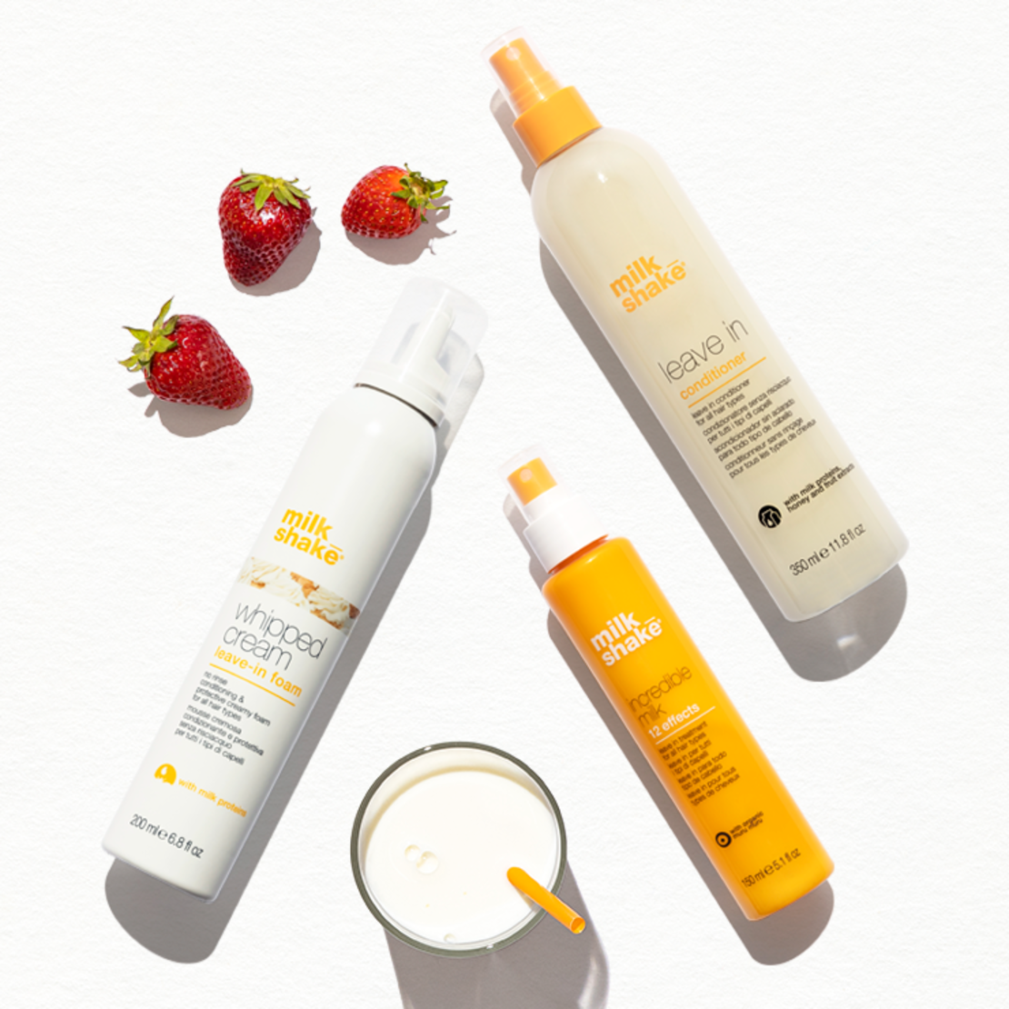 conditioner in leave מילקשייק מרכך ללא שטיפה לכל סוגי השיער