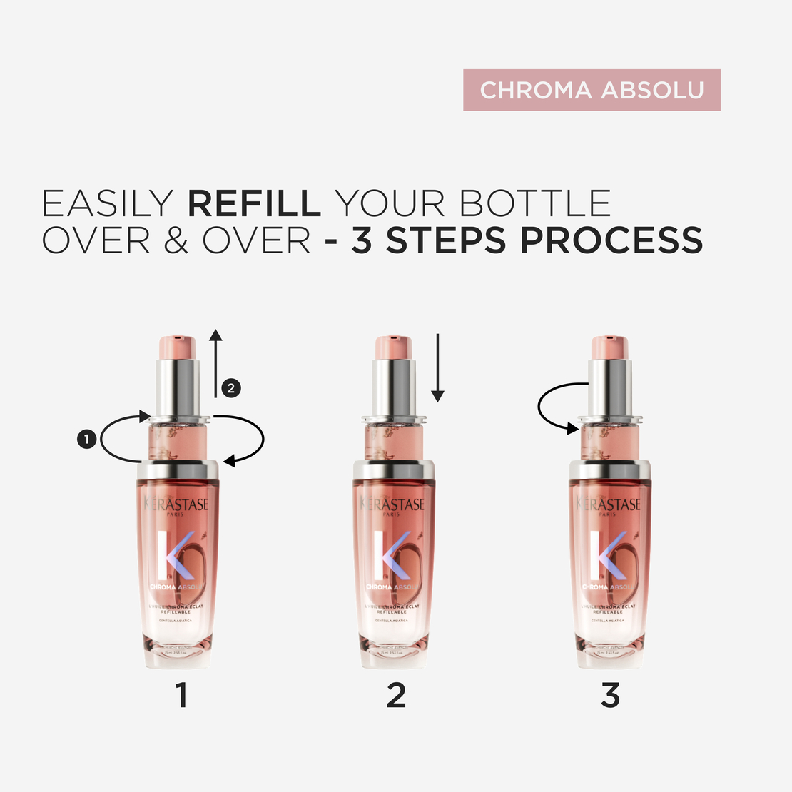 ריפיל שמן Chroma Absolu -שמן כרומה אבסולו לשיער צבוע (מילוי)