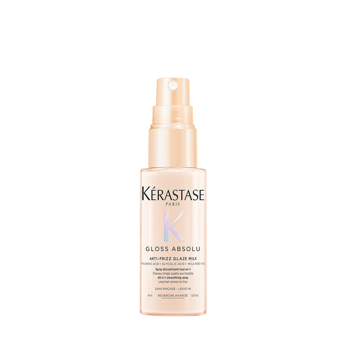 ספריי תחליב גלוס אבסולו Gloss Absolu Anti-Frizz Glaze Milk -בגודל נסיעות 45 מ