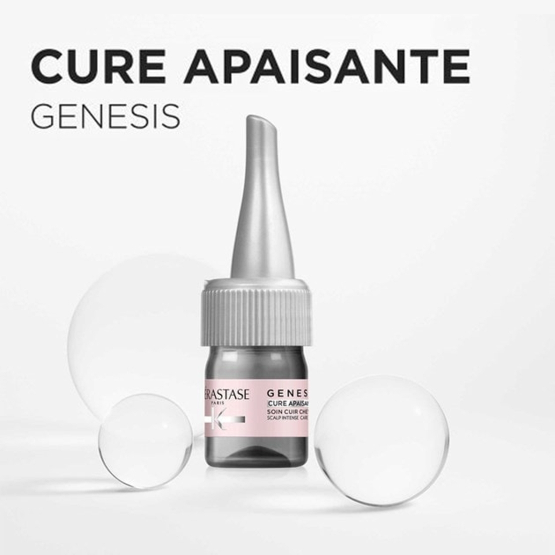 אמפולות ג'נסיס - טיפול מרגיע לתחושת אי-נוחות בקרקפת 10*6 מ