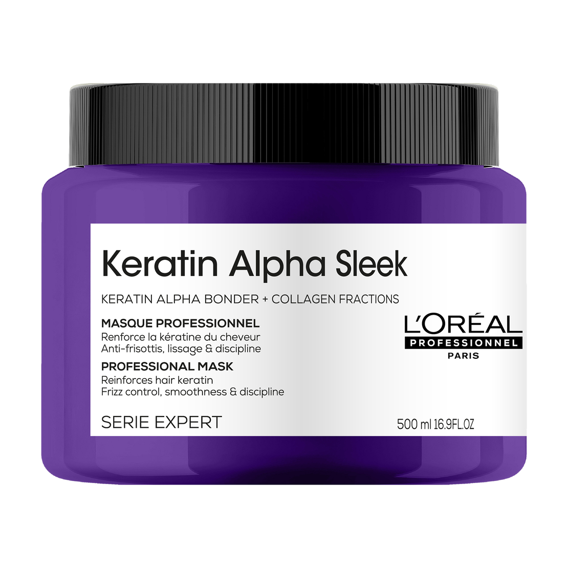 מסכה קרטין אלפא סליק - Mask Keratin Alpha Sleek 500 ml