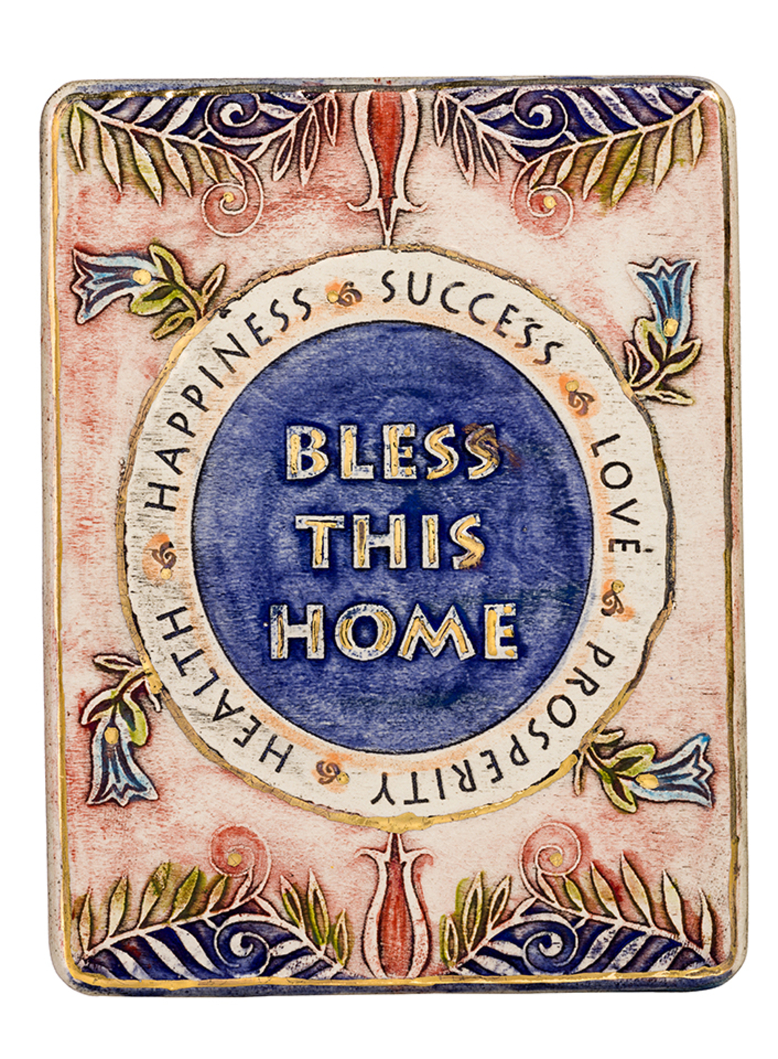BLESS This HOME – Handmade ceramic plaque
