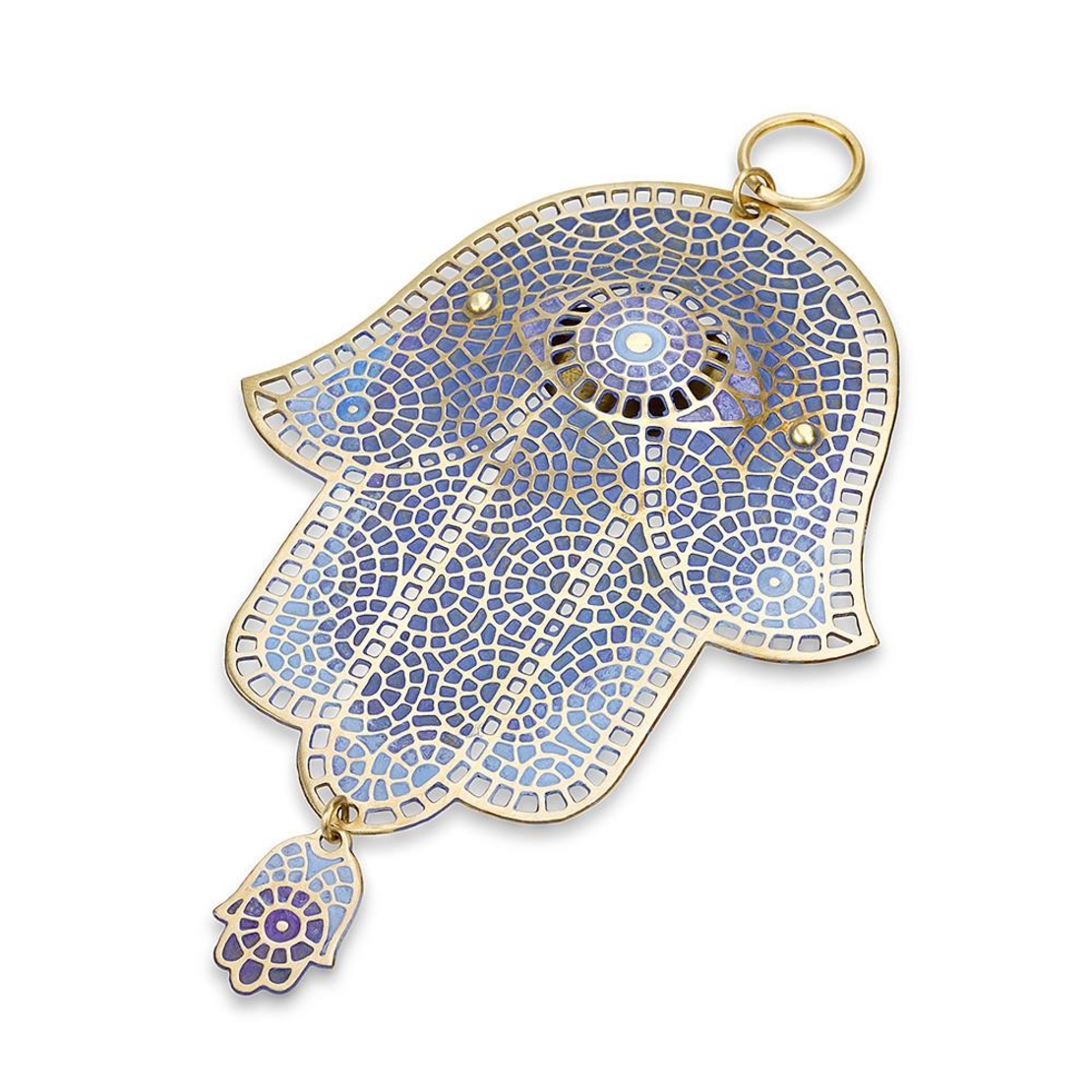 HAMSA MOSAIC BLUE