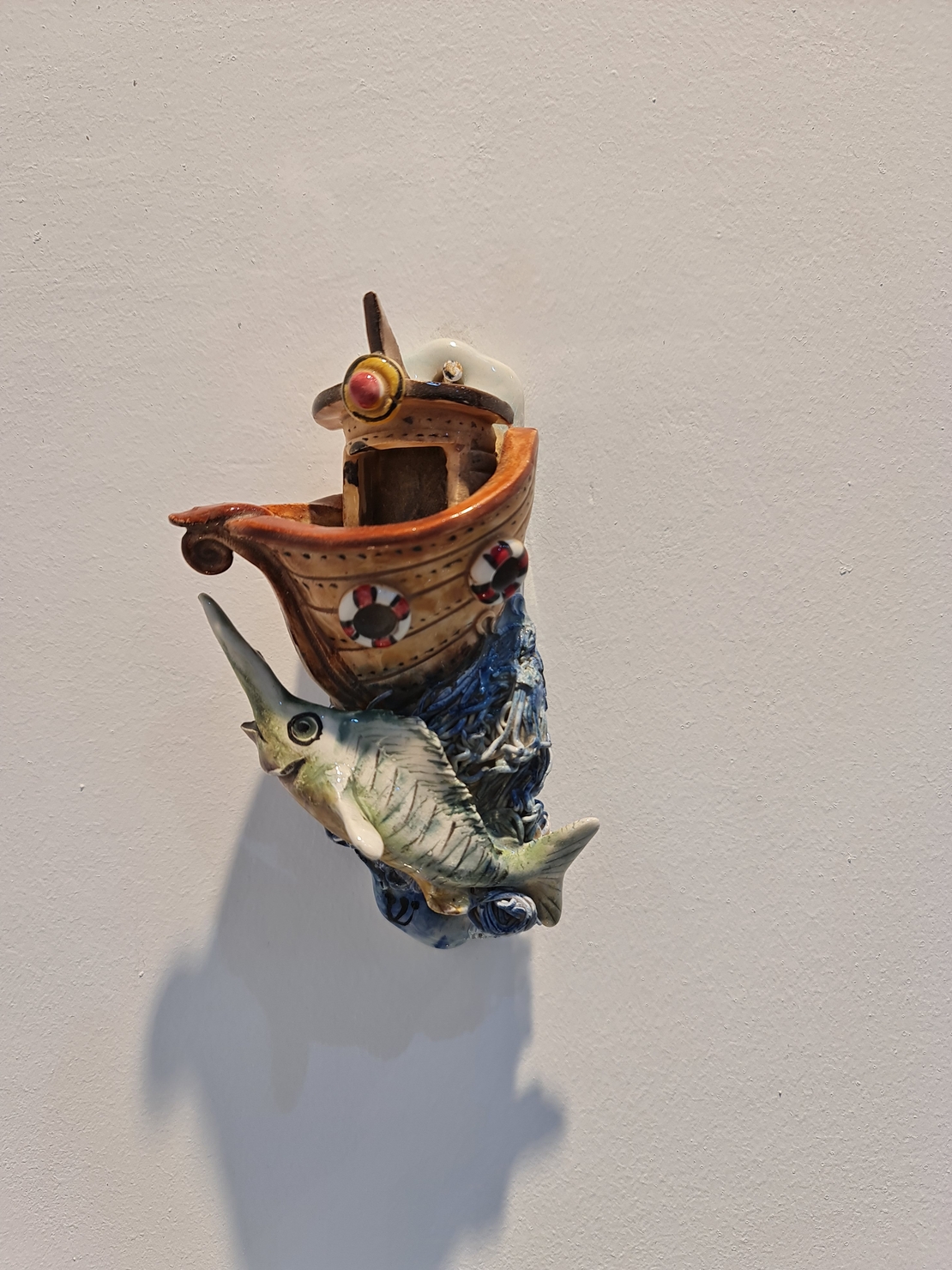Fisherman's mezuzah