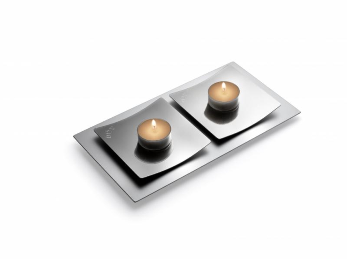 Dune Shabbat Candlesticks