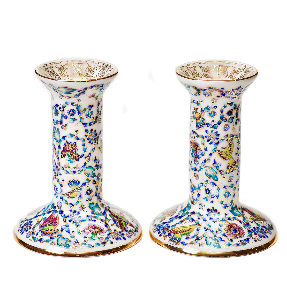 CANDLESTICKS CLASSICAL FORM GARDEN OF EDEN