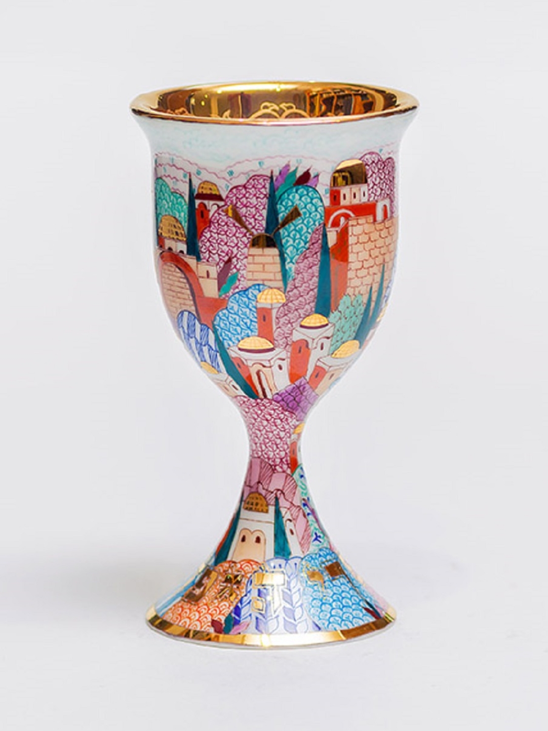 KIDDUSH CUP JERUSALEM OF GOLD