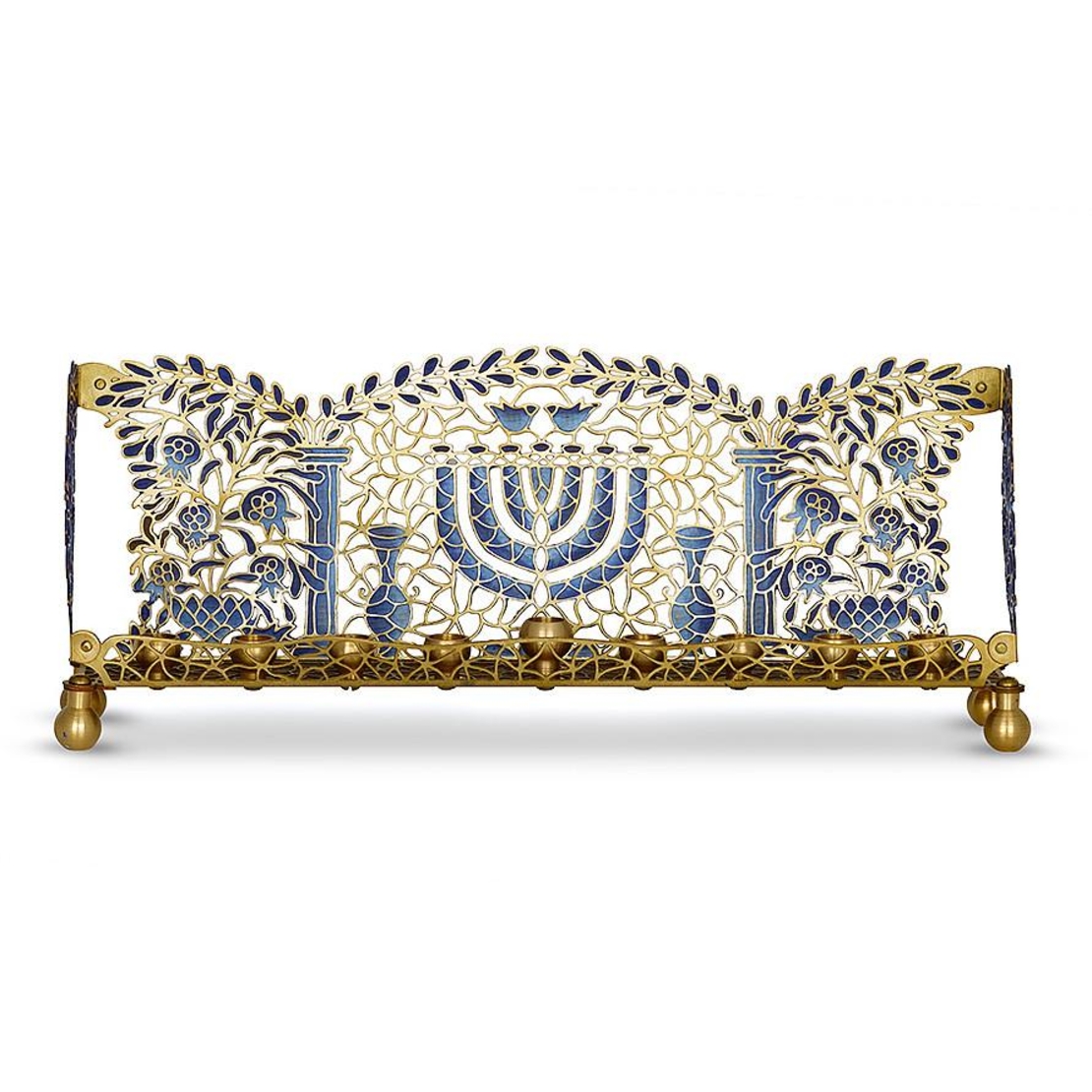 MENORAH TEMPLE BLUE