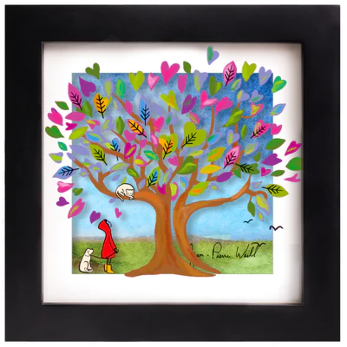 TREE OF PURPLE HEARTS