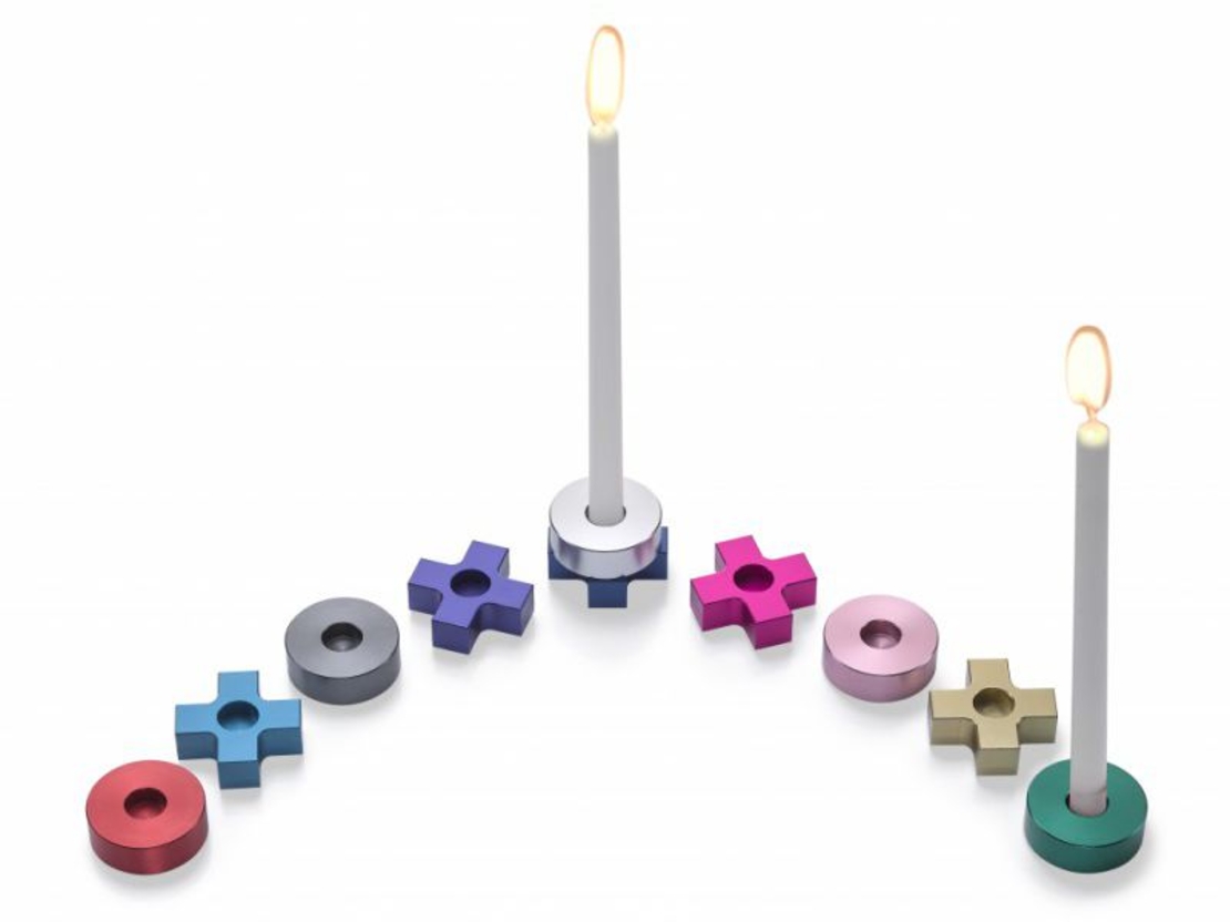 Tic Tac Toe Menorah Multi