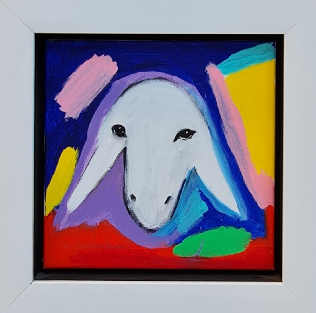 Sheep's Head - menashe kadishman