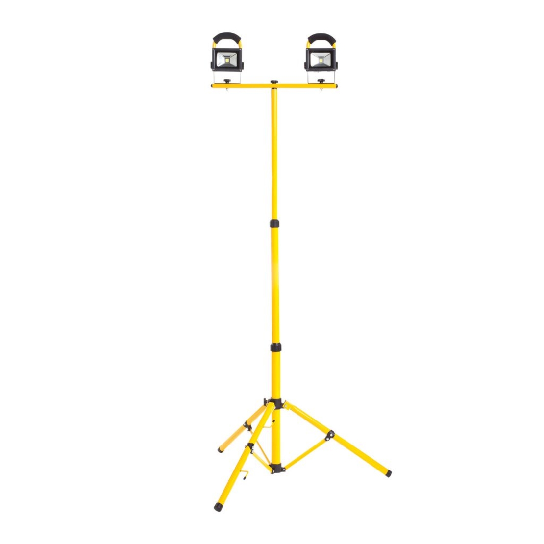 חצובה + 2 פנסים נטענים 10