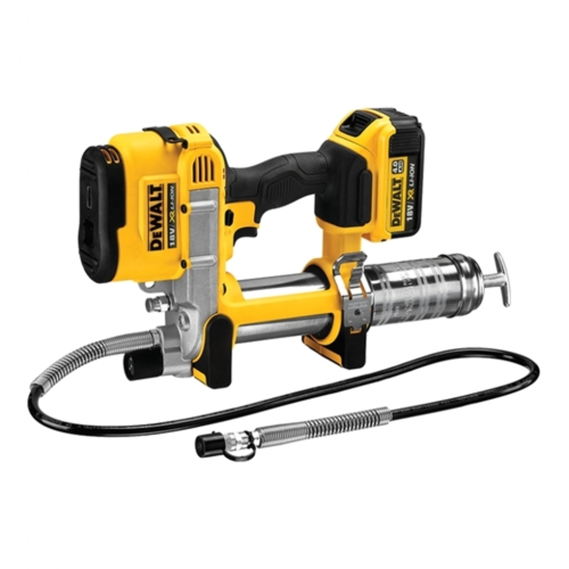אקדח גריז נטען + סוללה DeWALT DCGG571M1 18V 4Ah דיוולט