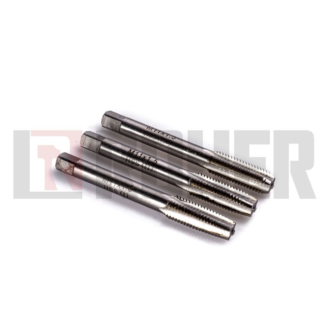 סט 3 מברזים ידני HSS מידה M6 X 1