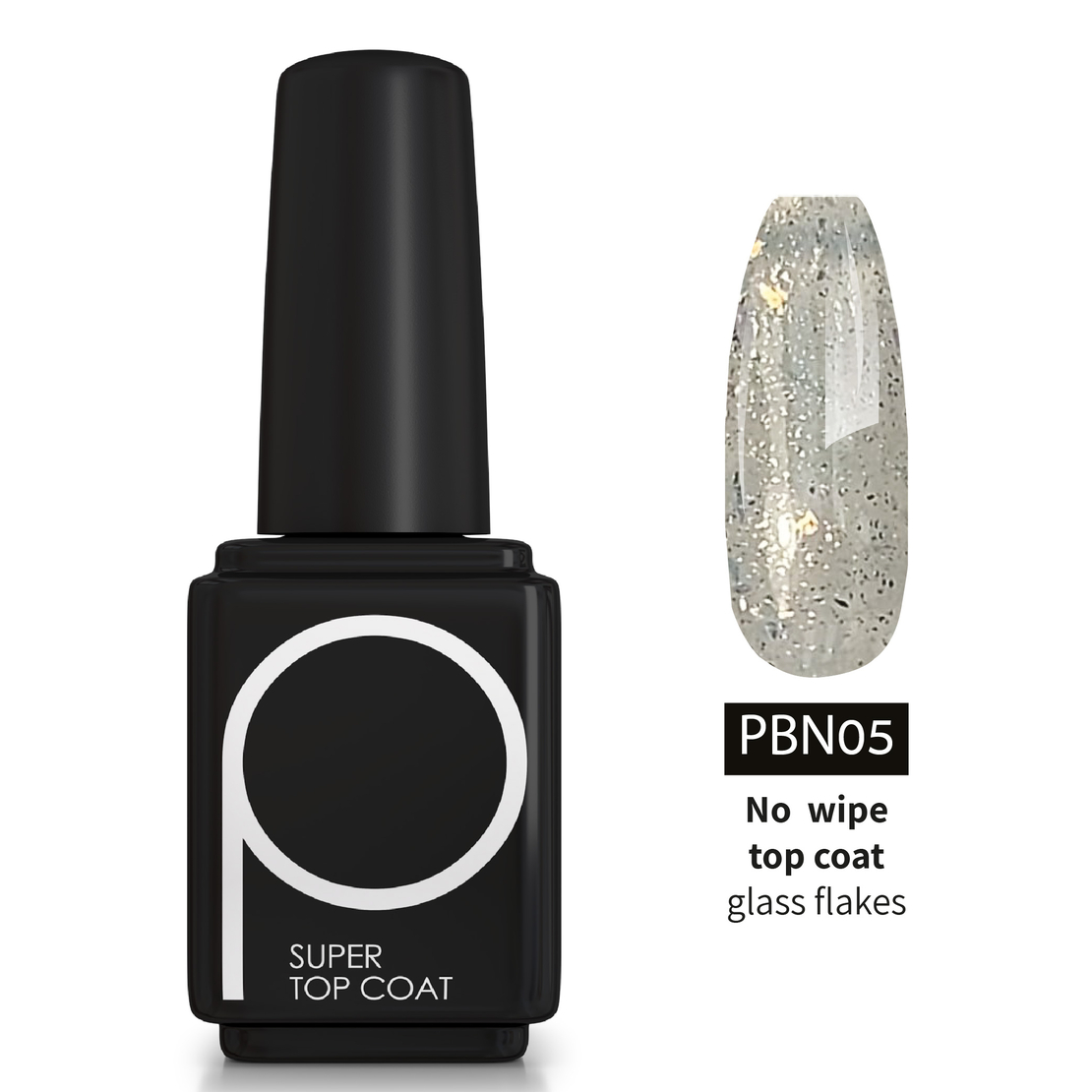 No Wipe Top Coat. Glass Flakes (PBN05)