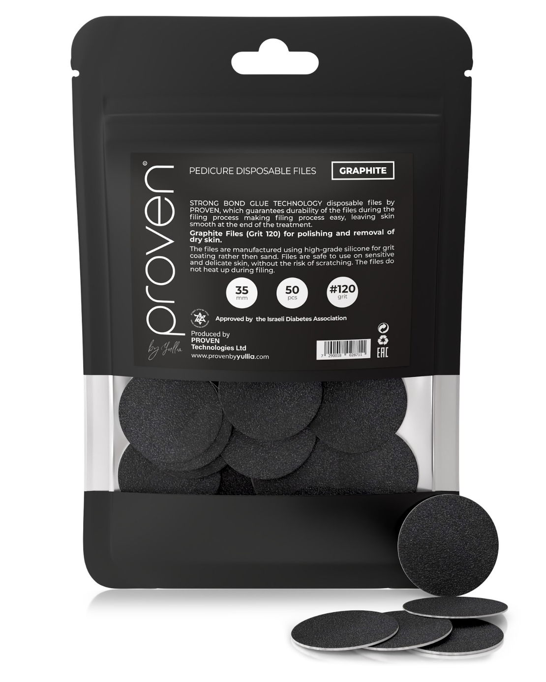 Disposable Foot Sanding Paper Discs Pad .(Grit 120)