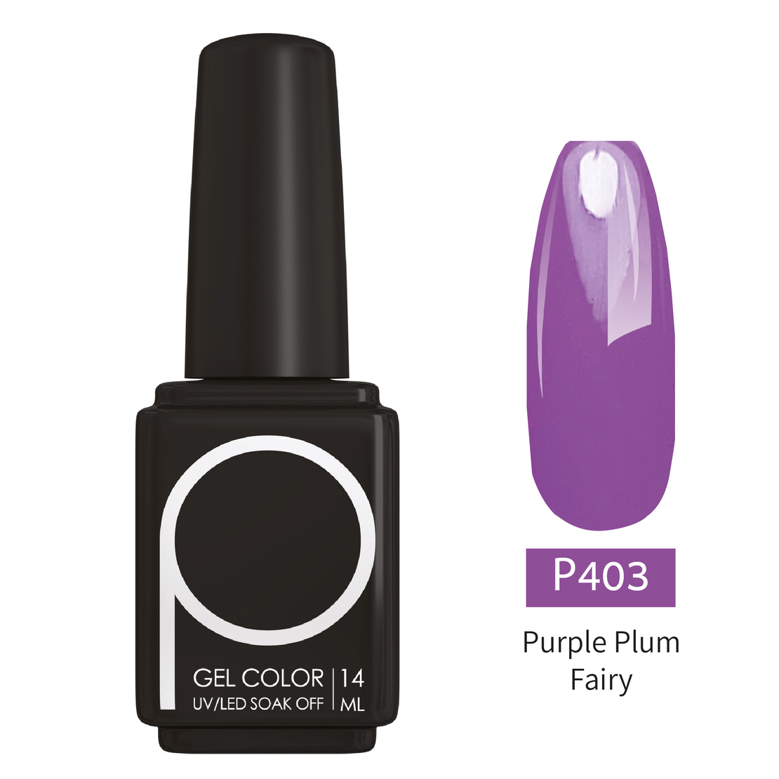 Гель-лак. Purple Plum Fairy (P403)
