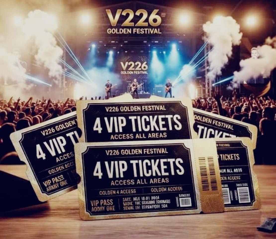 VIP Quad Pass | Golden V226 Festival