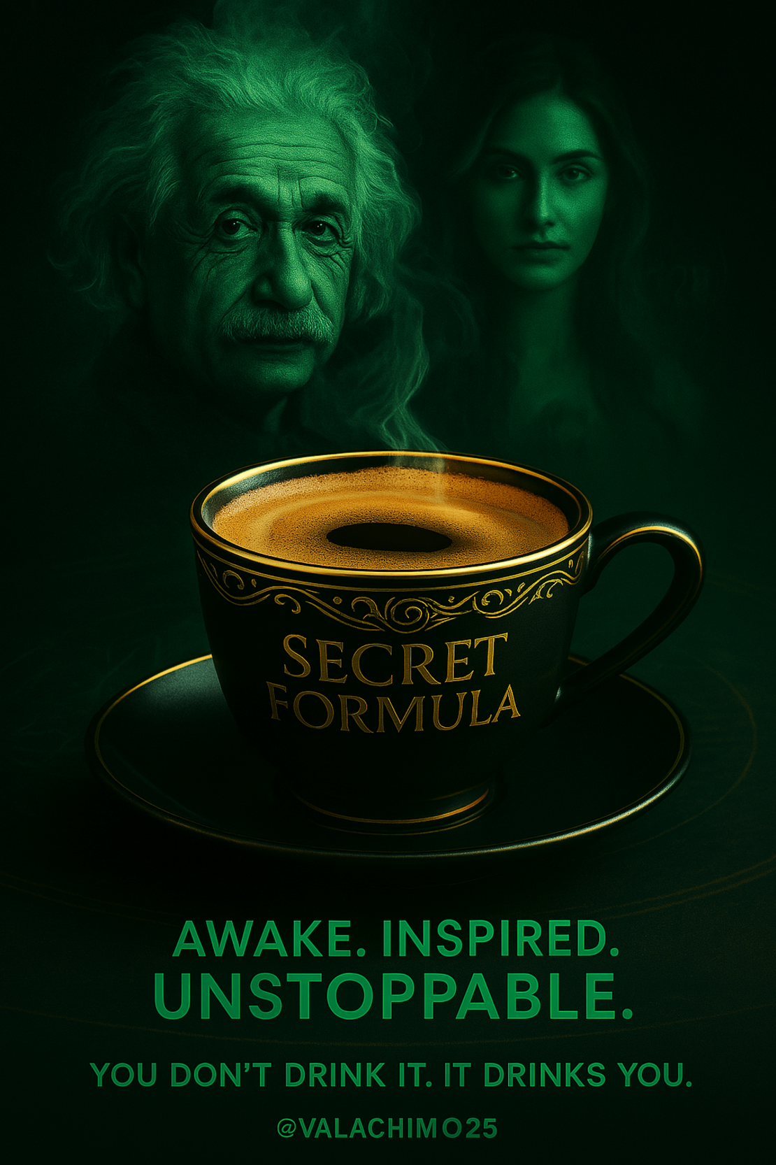 VU7 Israeli Black Coffee 900 grams