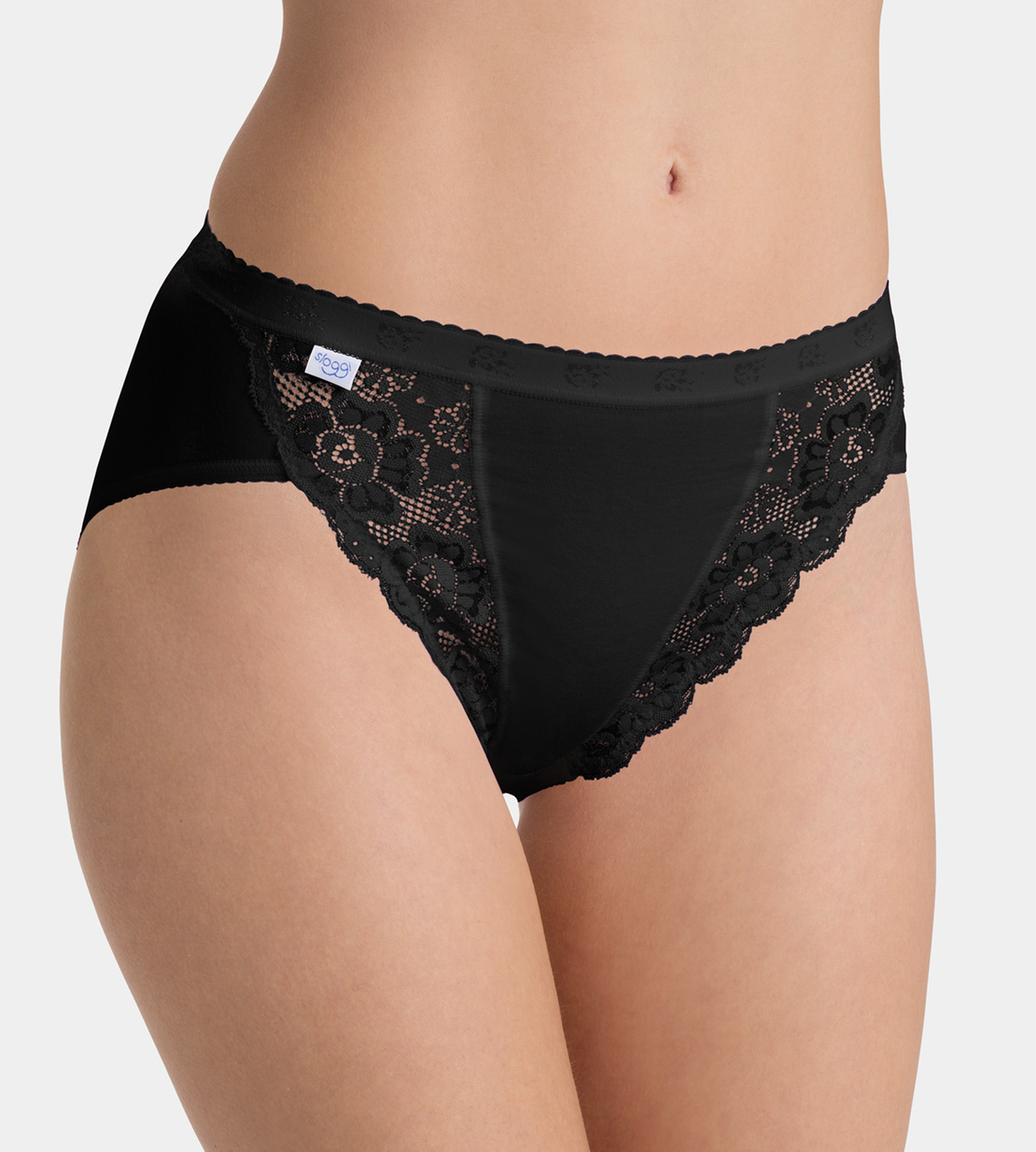 תחתון סלוגי שיק טאי High Leg תחרה