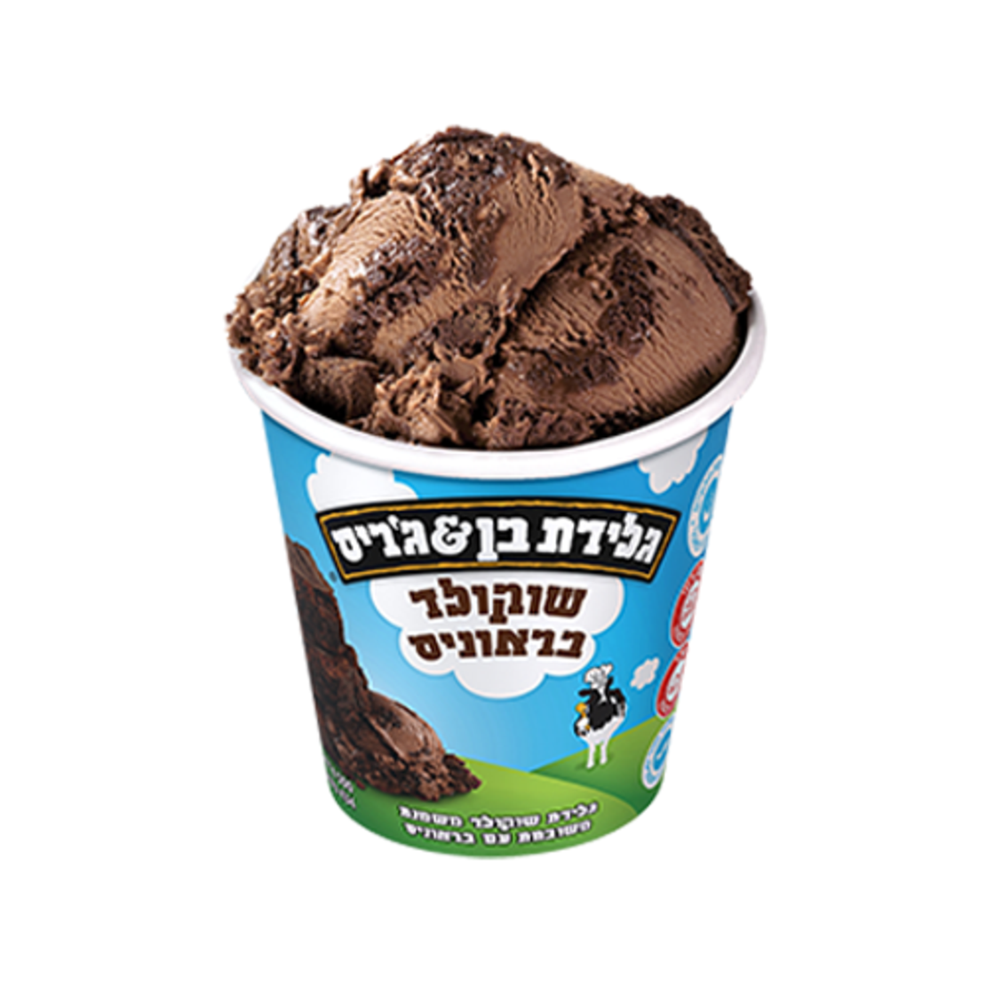 בן & ג'ריס - שוקולד בראוניז 500 מ