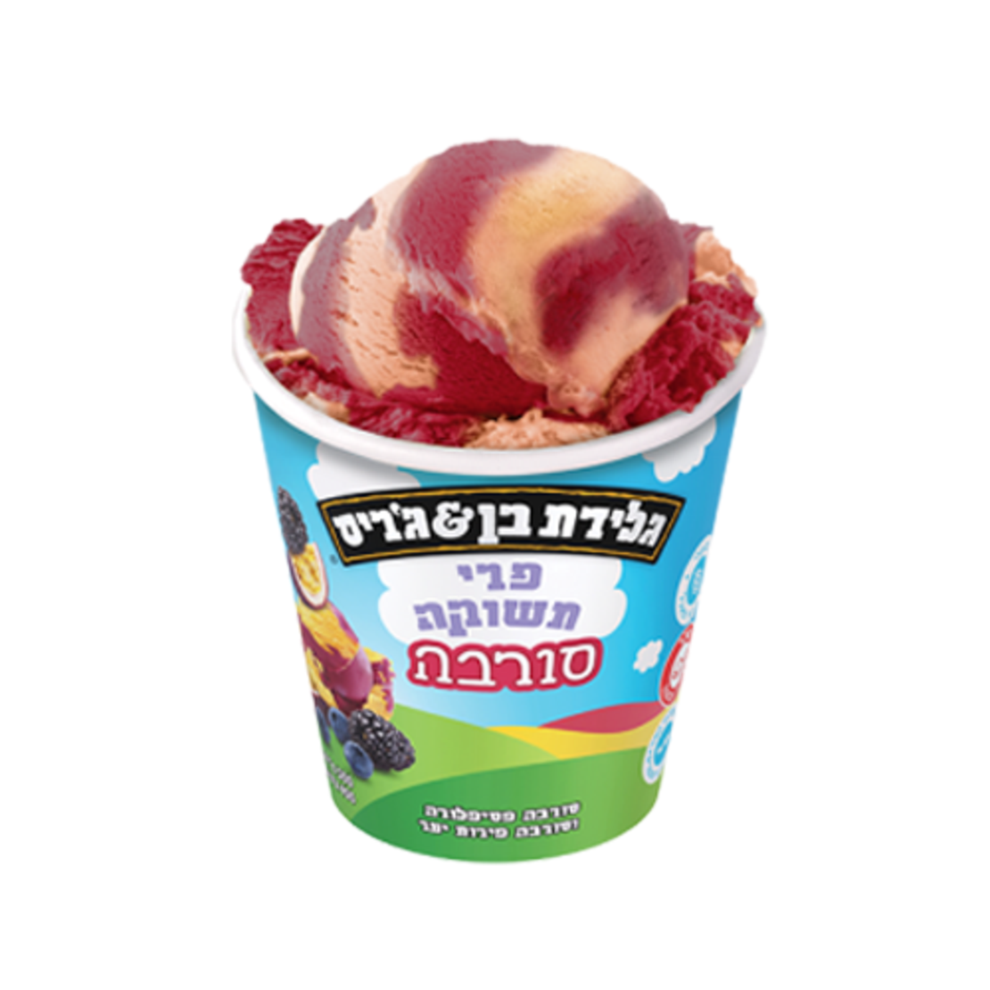 בן & ג'ריס - פרי תשוקה סורבה 500 מ