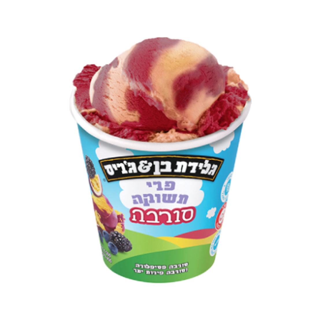 בן & ג'ריס - פרי תשוקה סורבה 500 מ