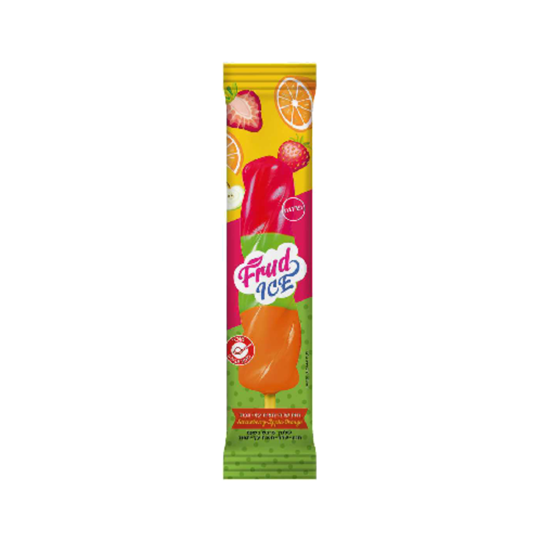 FRUD ICE - תות שדה-תפוח עץ-תפוז